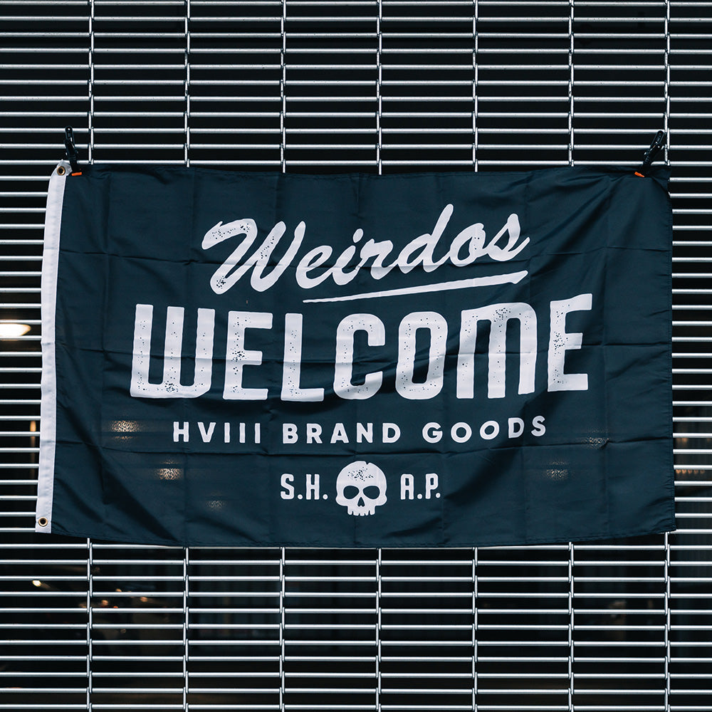 HVIII Brand Goods-Weirdos Welcome Gym Banner