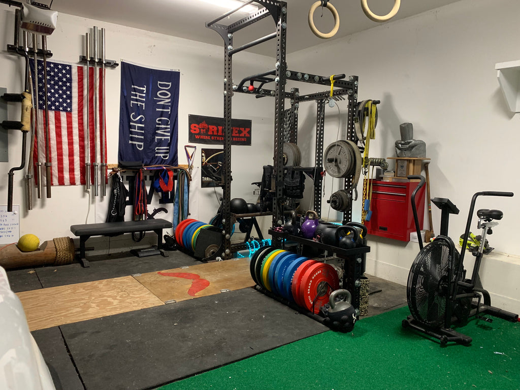 Matt Vincent's Home Garage Gym