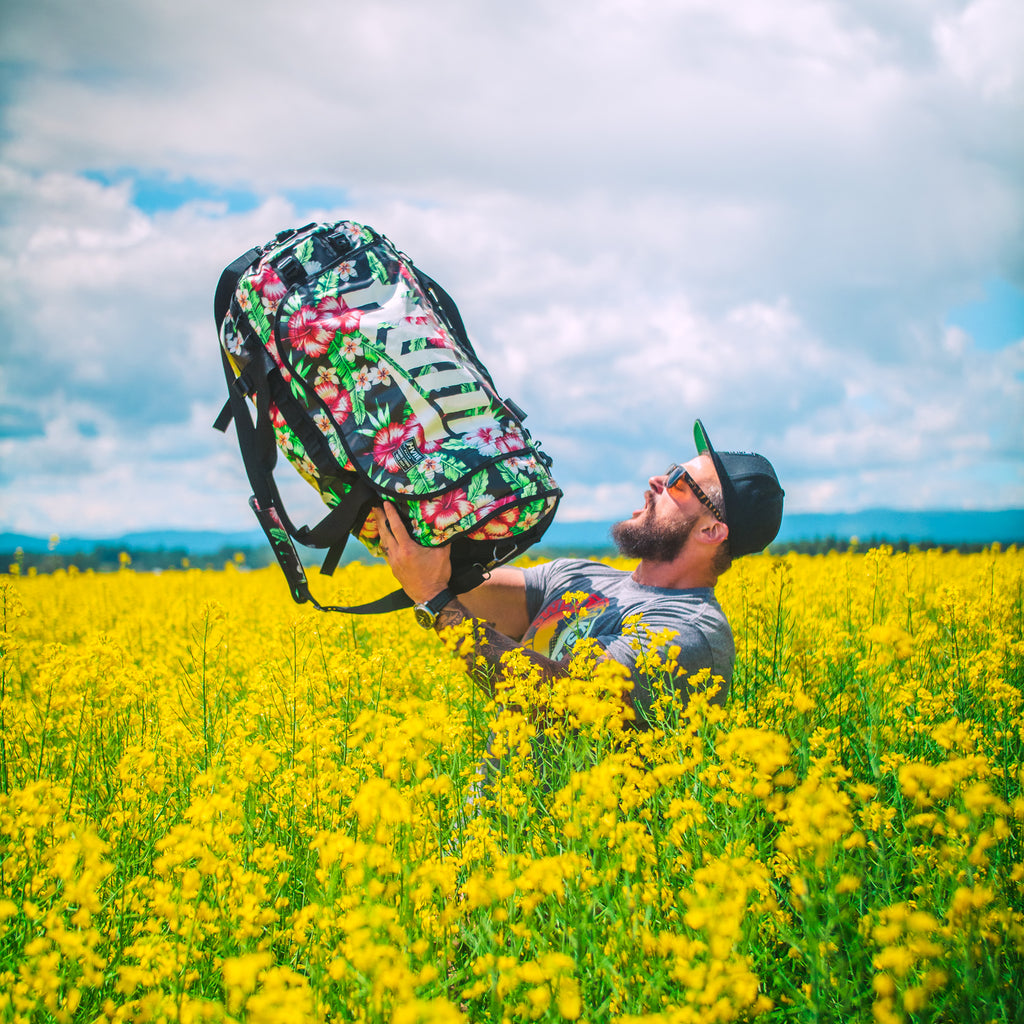 NEW FLORAL AF DUFFLE BAG