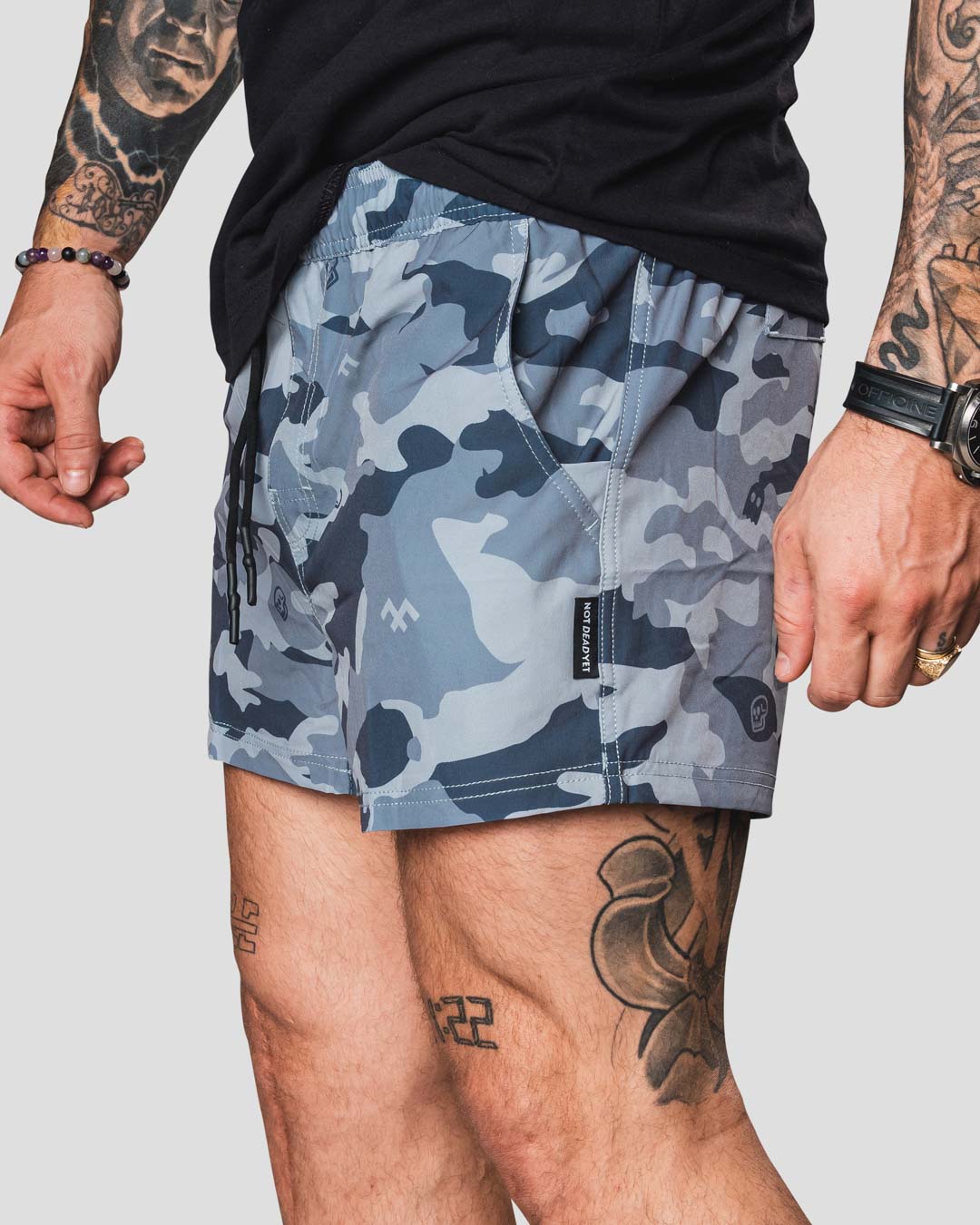 GOAT Shorts SHORTIES - Glacier Camo